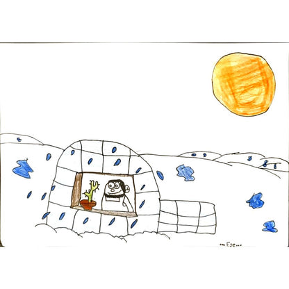 Ege Bayraktaroğlu 29x21cm Orijinal Karikatür BOD07002