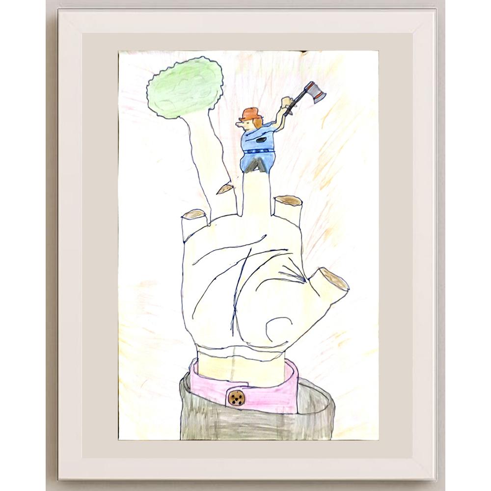 Hilal Baysal 29x21cm Orijinal Karikatür BOD07006