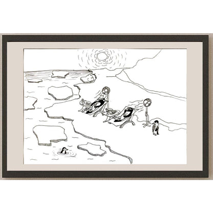 Necati ArdaŞenlik 29x21cm Orijinal Karikatür BOD07011