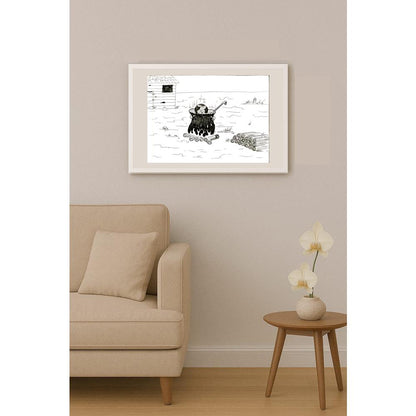 Necati ArdaŞenlik 29x21cm Orijinal Karikatür BOD07012