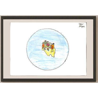 Uğur Güleryüz 35x25cm Orijinal Karikatür BOD07017