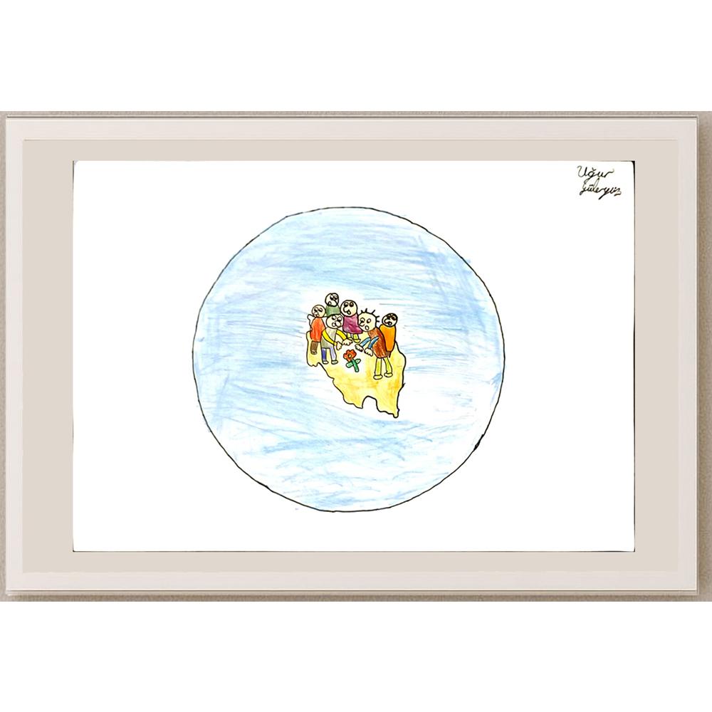 Uğur Güleryüz 35x25cm Orijinal Karikatür BOD07017