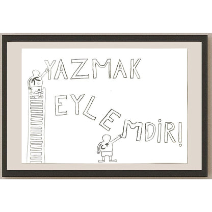 Cevdet DoğukanÜlger 29x21cm Orijinal Karikatür BOD07021