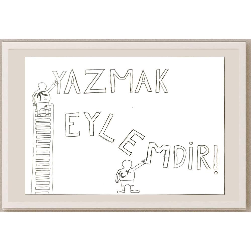 Cevdet DoğukanÜlger 29x21cm Orijinal Karikatür BOD07021