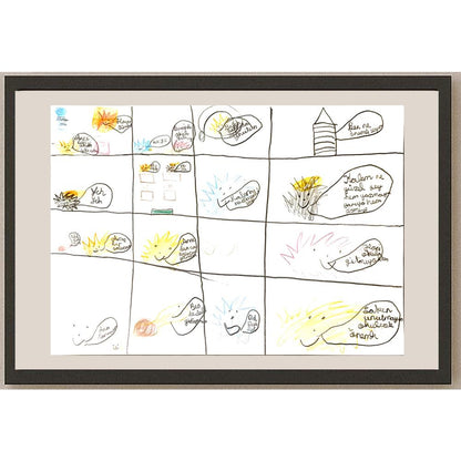 Begüm Ermut 29x21cm Orijinal Karikatür BOD07023