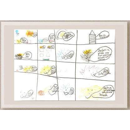 Begüm Ermut 29x21cm Orijinal Karikatür BOD07023