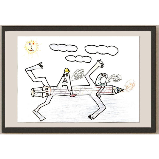 Ceren Toprak 29x21cm Orijinal Karikatür BOD07025