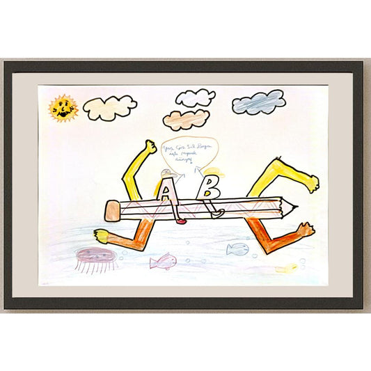Ceren Toprak 29x21cm Orijinal Karikatür BOD07026