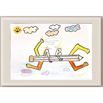 Ceren Toprak 29x21cm Orijinal Karikatür BOD07026