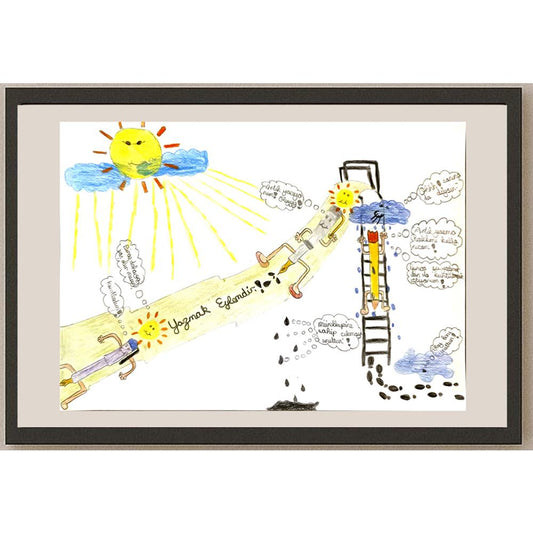Irmak Güvenç 29x21cm Orijinal Karikatür BOD07029