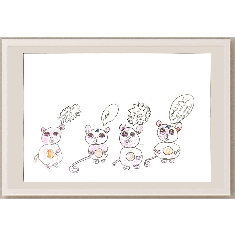 İremÖncel 29x21cm Orijinal Karikatür BOD07033