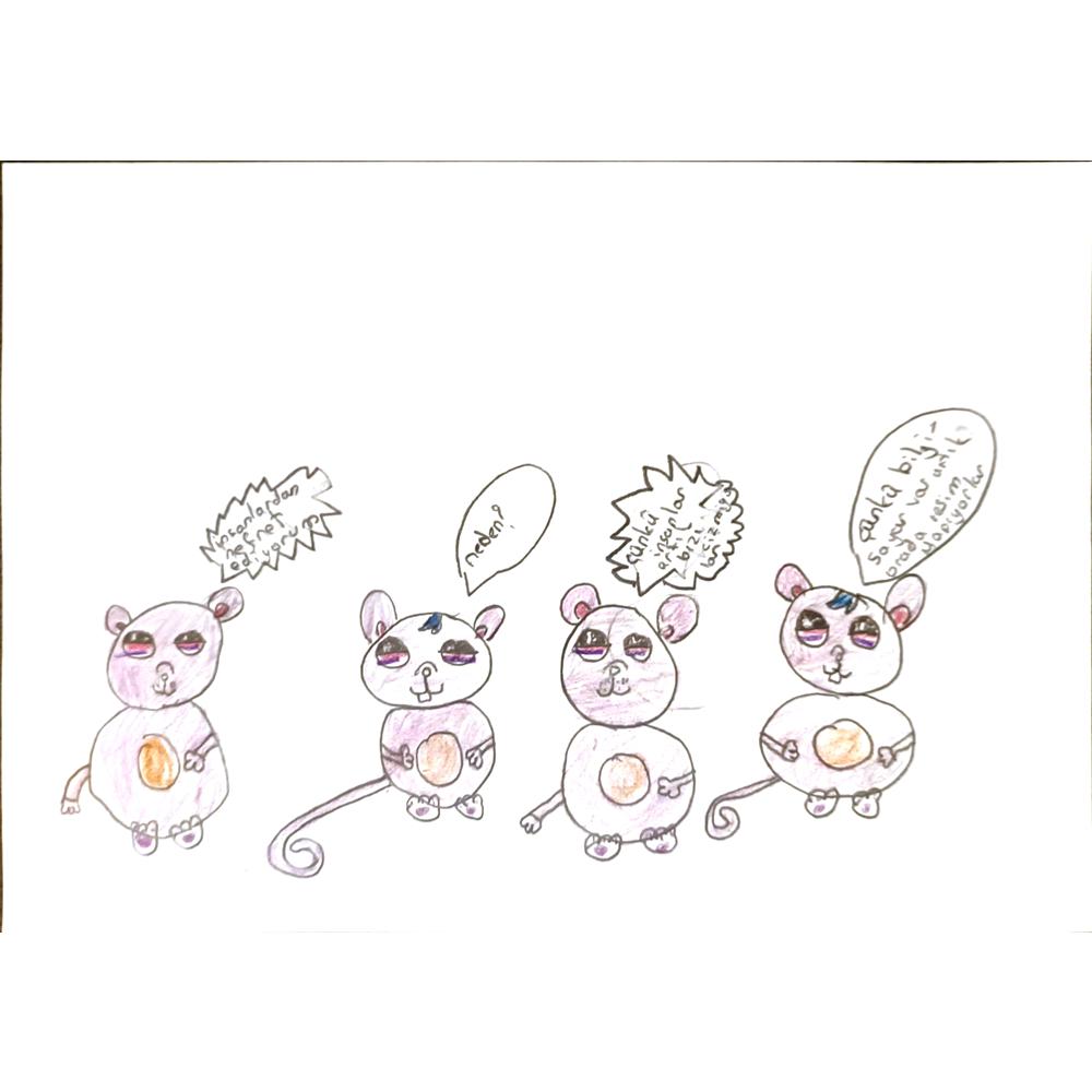İremÖncel 29x21cm Orijinal Karikatür BOD07033