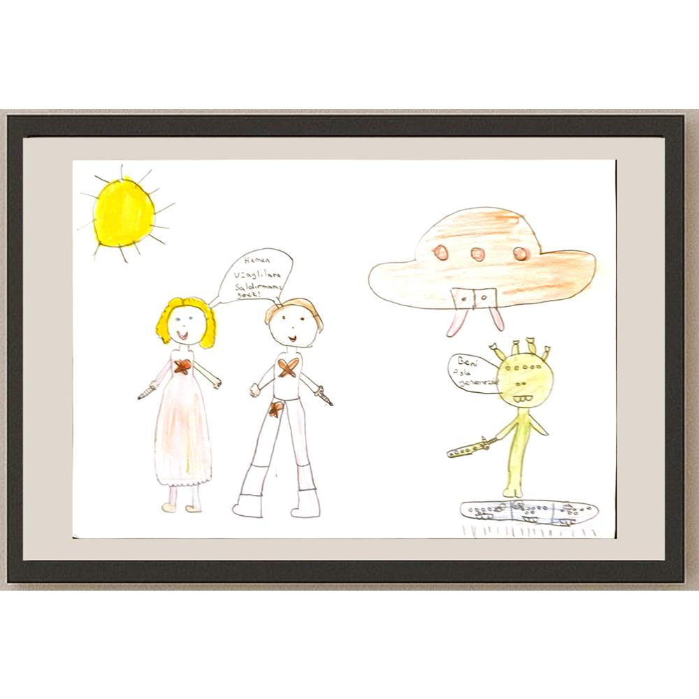 Zeynep Koç 29x21cm Orijinal Karikatür BOD07036