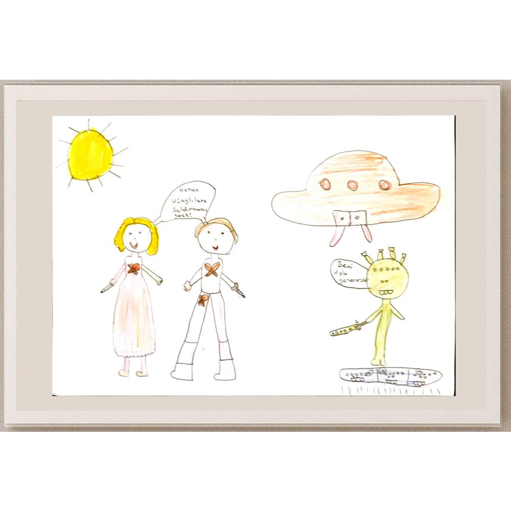 Zeynep Koç 29x21cm Orijinal Karikatür BOD07036