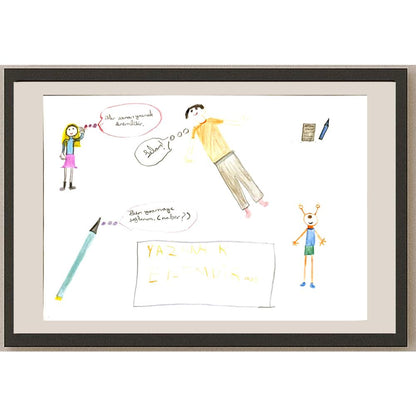 Eylül Atak 29x21cm Orijinal Karikatür BOD07037