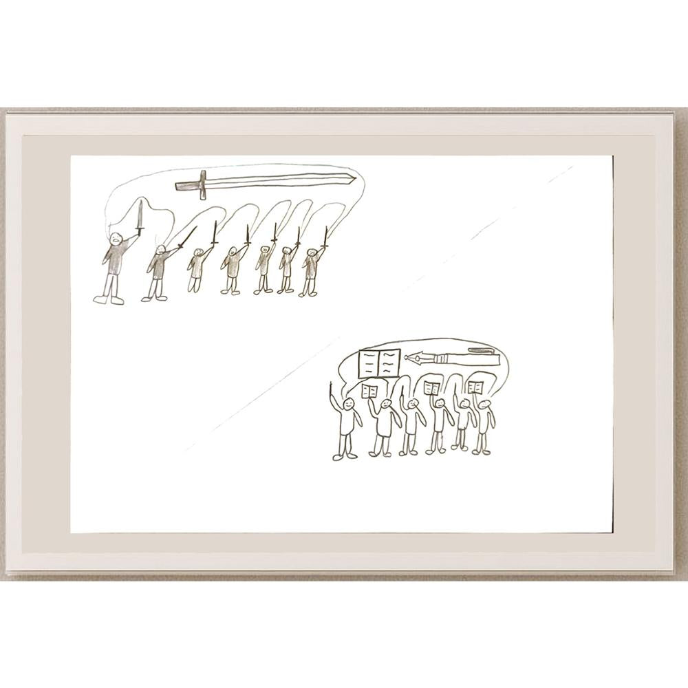 Can Kaygın 29x21cm Orijinal Karikatür BOD07042