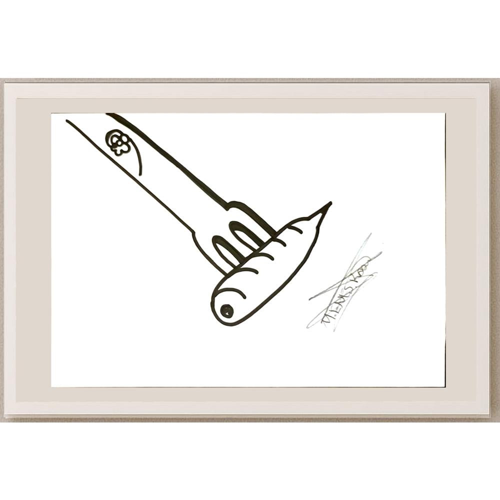 Enes Koz 29x21cm Orijinal Karikatür BOD07049