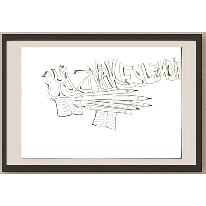 Atakan Kalınyazgan 29x21cm Orijinal Karikatür BOD07051