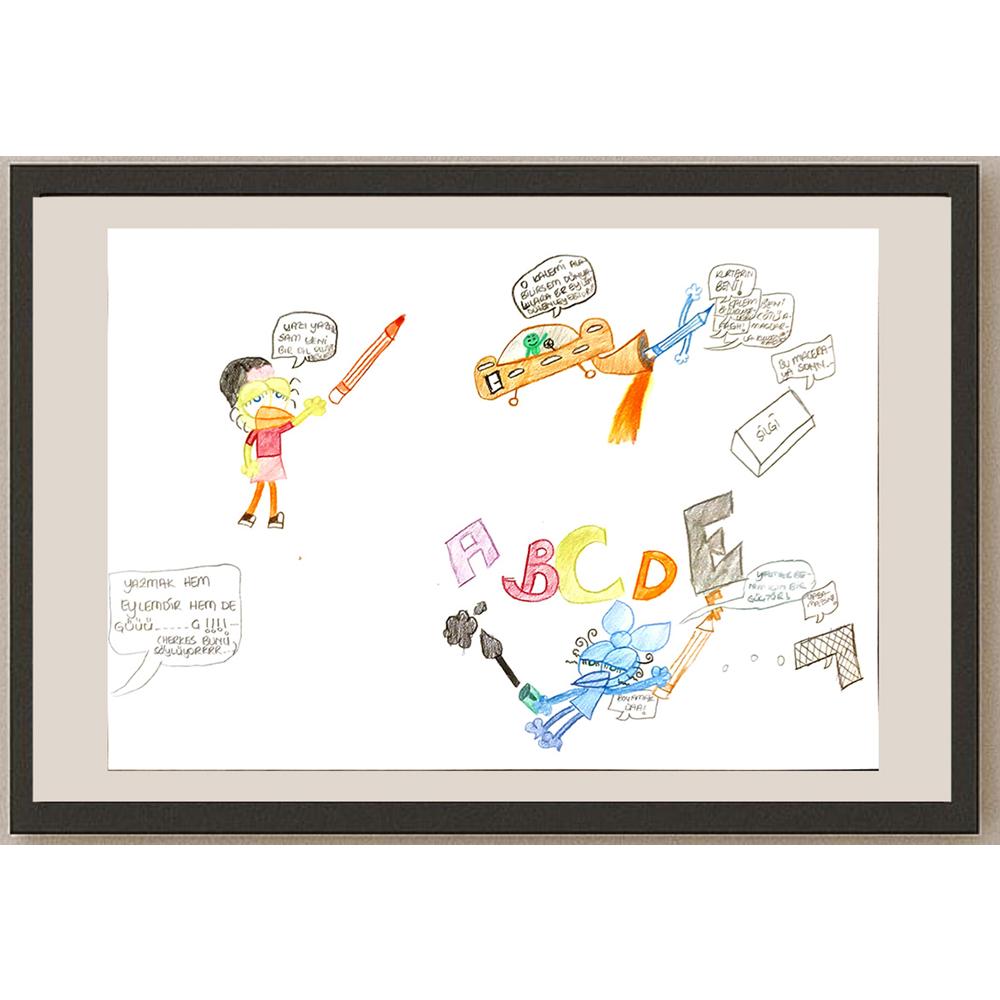 İlke Selin Kara 29x21cm Orijinal Karikatür BOD07053