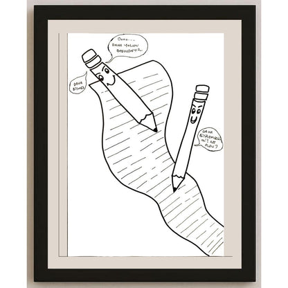 Kasım BurakŞahin 29x21cm Orijinal Karikatür BOD07056