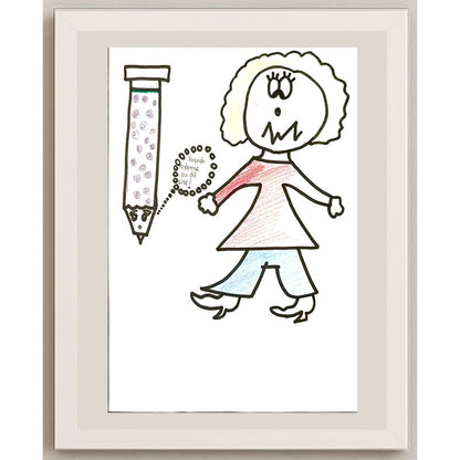 İrem Yavan 29x21cm Orijinal Karikatür BOD07058