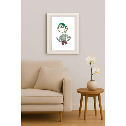 DilayÖzden 29x21cm Orijinal Karikatür BOD07059