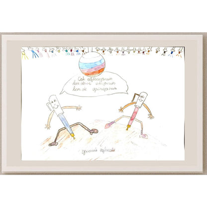 LadinŞem 29x21cm Orijinal Karikatür BOD07067