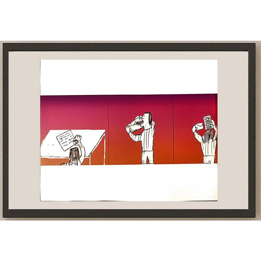 Arda Aldemir 43x30cm Orijinal Karikatür BOD07070