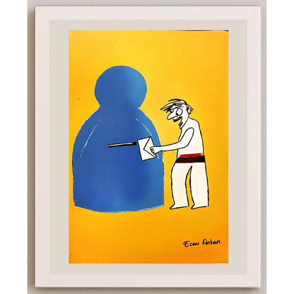 Ecem Arıkan 43x30cm Orijinal Karikatür BOD07073