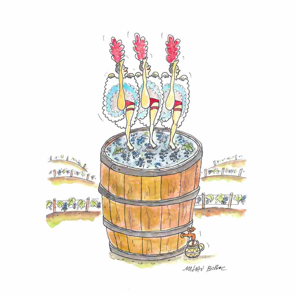 Mihai Gabriel Boboc Moulin Rouge Kişiye Özel Sertifikalı Sınırlı Fine Art Karikatür Baskı CAD00009