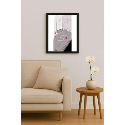 İzel Rozental İz Kişiye Özel Sertifikalı Sınırlı Fine Art Karikatür Baskı CAD00071