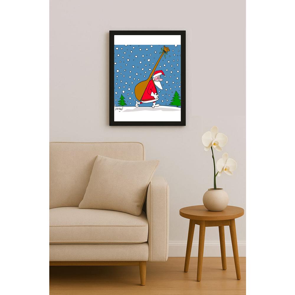 Hayati Boyacıoğlu Kişiye Özel Sertifikalı Sınırlı Fine Art Karikatür Baskı CAD00081
