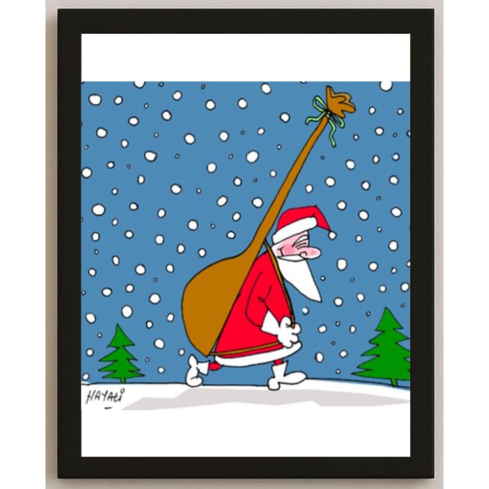 Hayati Boyacıoğlu Kişiye Özel Sertifikalı Sınırlı Fine Art Karikatür Baskı CAD00081