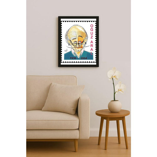 Hayati Boyacıoğlu Kişiye Özel Sertifikalı Sınırlı Fine Art Karikatür Baskı CAD00084