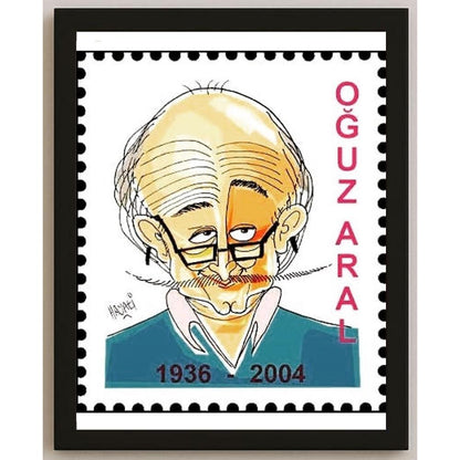 Hayati Boyacıoğlu Kişiye Özel Sertifikalı Sınırlı Fine Art Karikatür Baskı CAD00084