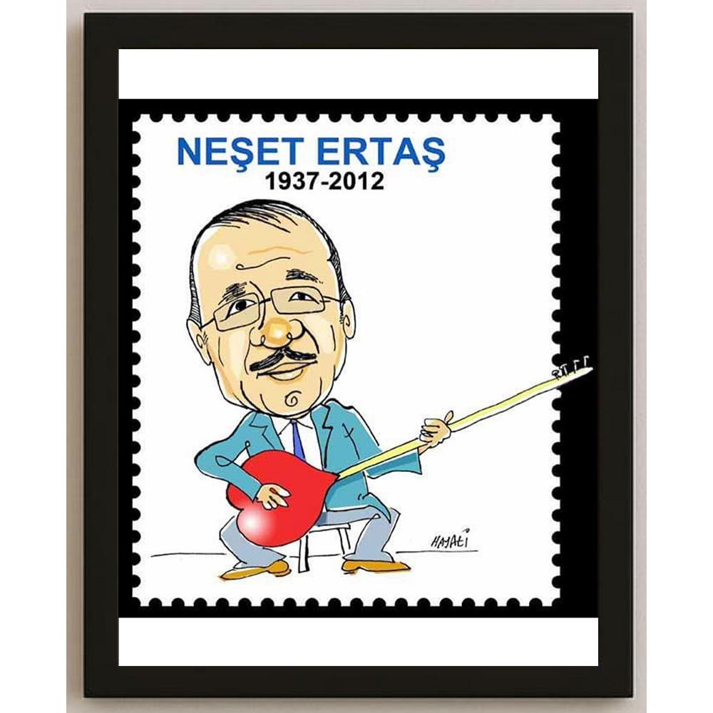 Hayati Boyacıoğlu Kişiye Özel Sertifikalı Sınırlı Fine Art Karikatür Baskı CAD00087