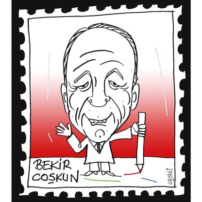 Hayati Boyacıoğlu Kişiye Özel Sertifikalı Sınırlı Fine Art Karikatür Baskı CAD00089