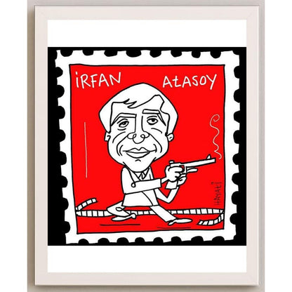 Hayati Boyacıoğlu Kişiye Özel Sertifikalı Sınırlı Fine Art Karikatür Baskı CAD00090
