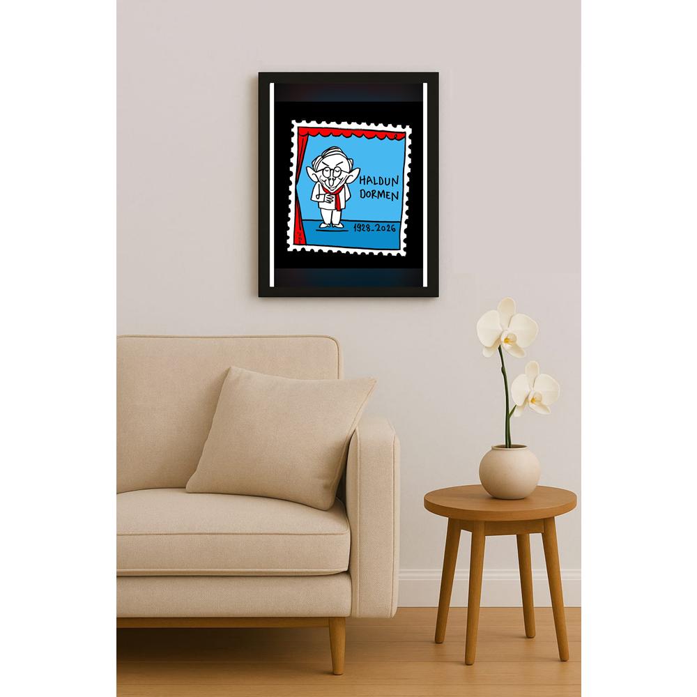 Hayati Boyacıoğlu Kişiye Özel Sertifikalı Sınırlı Fine Art Karikatür Baskı CAD00091