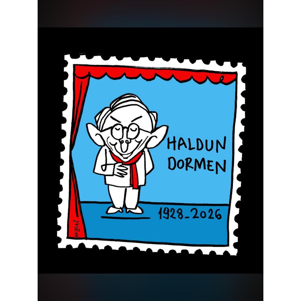 Hayati Boyacıoğlu Kişiye Özel Sertifikalı Sınırlı Fine Art Karikatür Baskı CAD00091