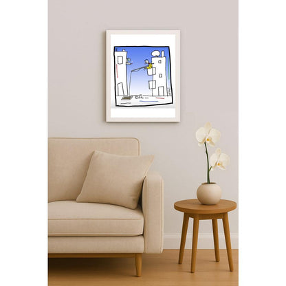Hayati Boyacıoğlu Kişiye Özel Sertifikalı Sınırlı Fine Art Karikatür Baskı CAD00092