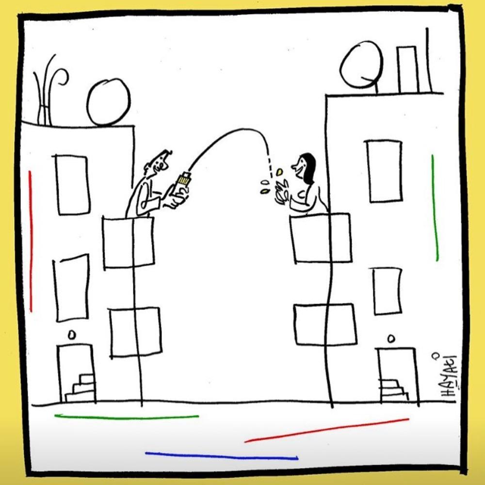 Hayati Boyacıoğlu Kişiye Özel Sertifikalı Sınırlı Fine Art Karikatür Baskı CAD00096