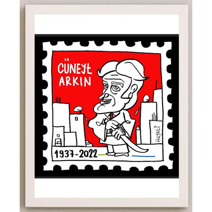 Hayati Boyacıoğlu Kişiye Özel Sertifikalı Sınırlı Fine Art Karikatür Baskı CAD00097