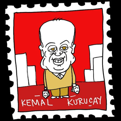 Hayati Boyacıoğlu Kişiye Özel Sertifikalı Sınırlı Fine Art Karikatür Baskı CAD00098