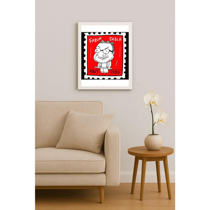 Hayati Boyacıoğlu Kişiye Özel Sertifikalı Sınırlı Fine Art Karikatür Baskı CAD00103