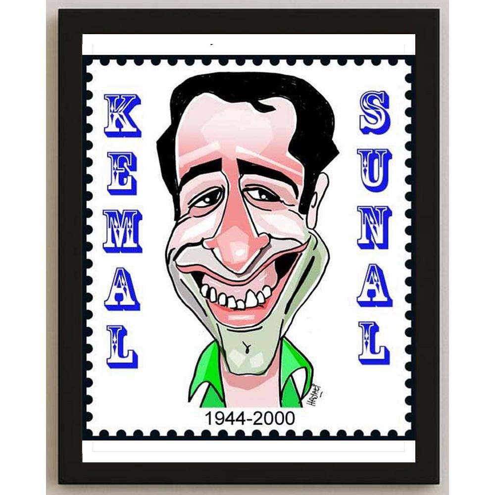 Hayati Boyacıoğlu Kişiye Özel Sertifikalı Sınırlı Fine Art Karikatür Baskı CAD00106
