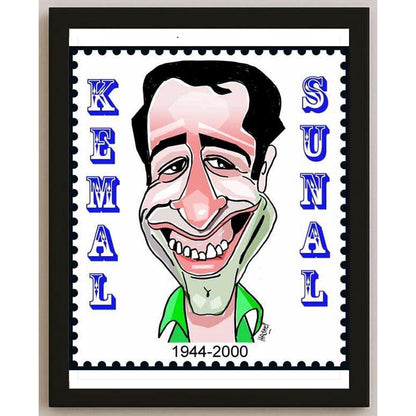 Hayati Boyacıoğlu Kişiye Özel Sertifikalı Sınırlı Fine Art Karikatür Baskı CAD00106