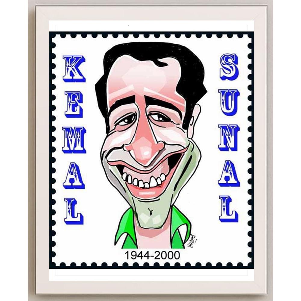 Hayati Boyacıoğlu Kişiye Özel Sertifikalı Sınırlı Fine Art Karikatür Baskı CAD00106