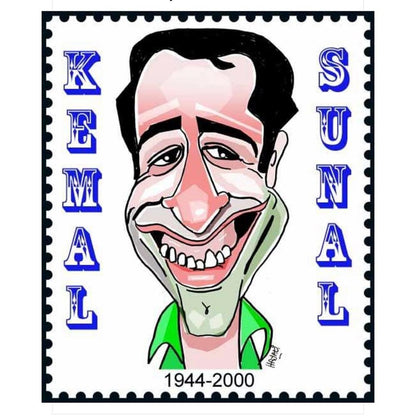 Hayati Boyacıoğlu Kişiye Özel Sertifikalı Sınırlı Fine Art Karikatür Baskı CAD00106