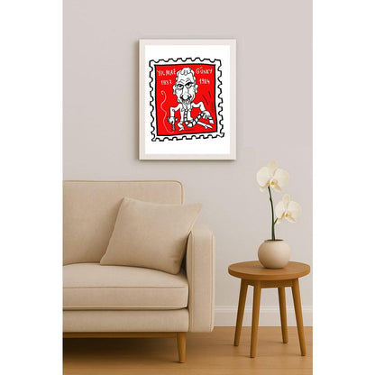 Hayati Boyacıoğlu Kişiye Özel Sertifikalı Sınırlı Fine Art Karikatür Baskı CAD00110